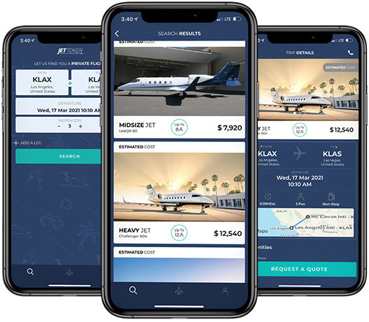 App Displayed on Phone Screen